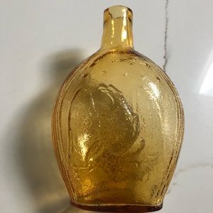 Empire Glass Works Amber Bottle vintage